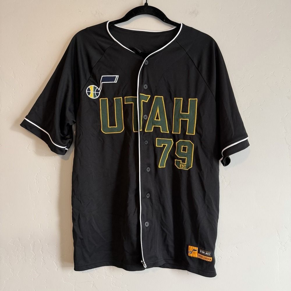 Ultra Game Mens Utah‎ Jazz NBA Jersey Shirt Size M Basketball